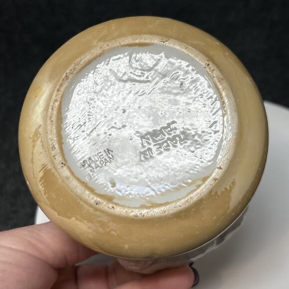 Vintage Lusterware Ceramic Dog Ashtray Snuffer Unique Collectible Made in JAPAN - Picture 7 of 9